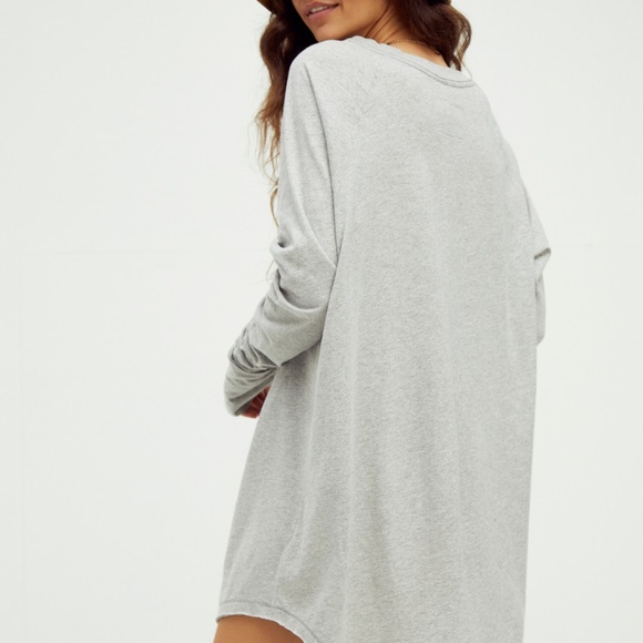 We The Free Arden Tee in Heather Grey - Picture 5 of 5